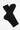 Appearance-An-Ivy-Ribbed-Socks-Sorte-Sort-Sokker-Ribbede-Black-Bomuld-Maend-Herre-Stroemper-Knee-High-Knae-Knaestroemper-Knaesokker
